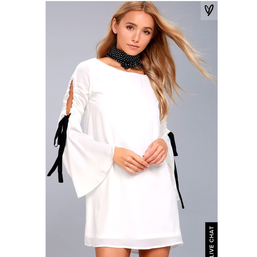 Lulus white dress NWOT